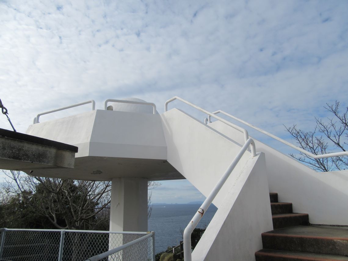長崎市の伊王島で撮影した、伊王島展望台。