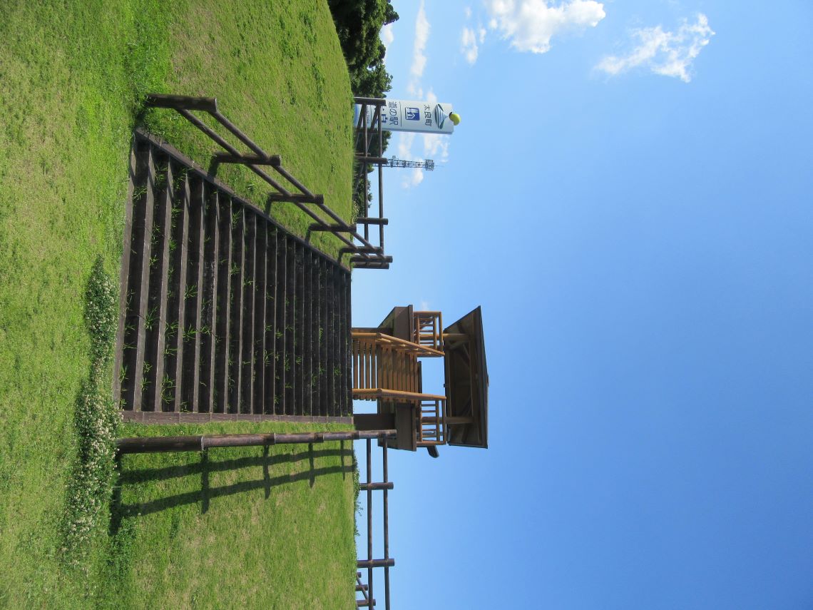 佐賀県藤津郡太良町にある道の駅太良の展望台。