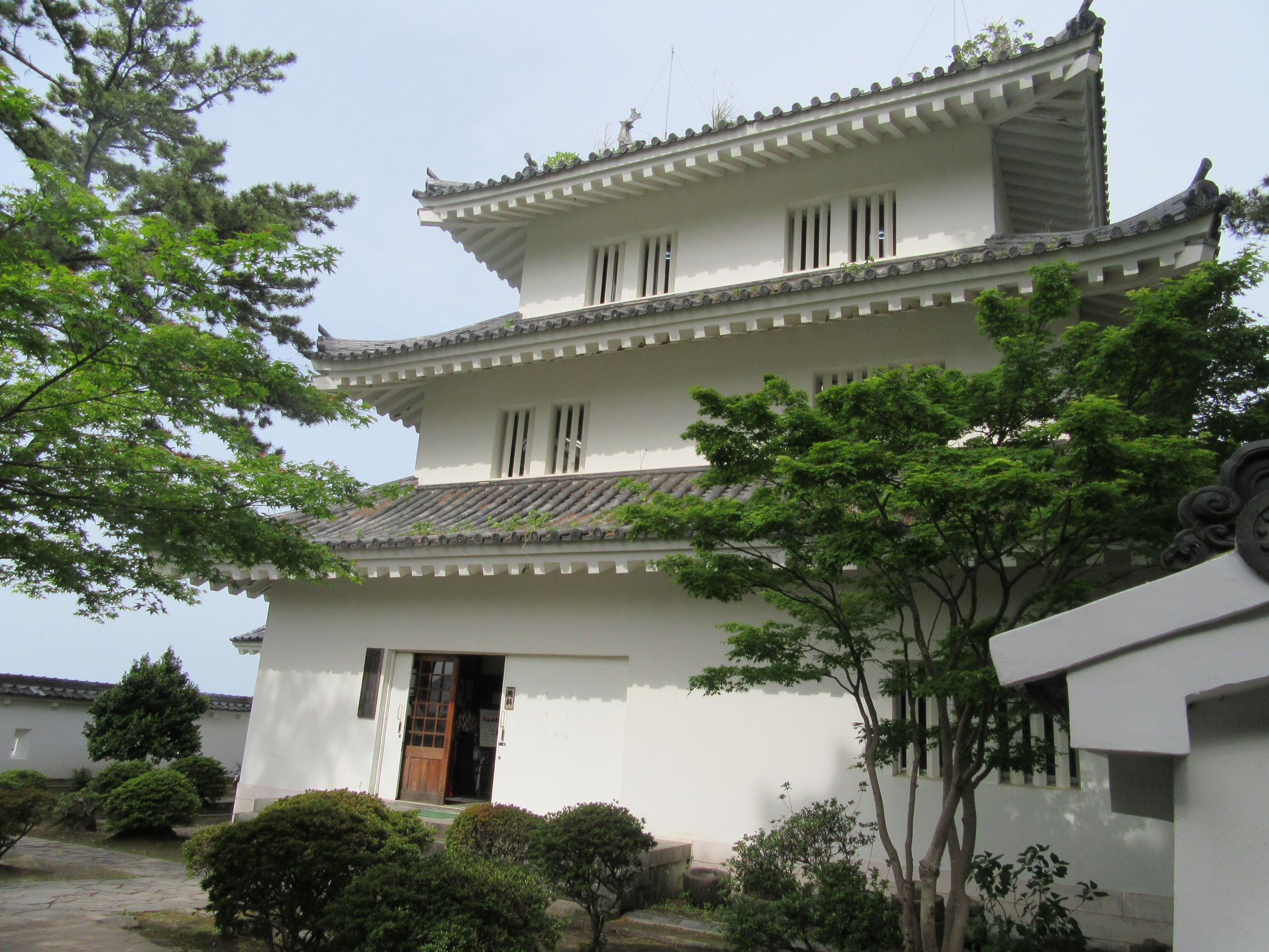 長崎県島原市の島原城で撮影した、民具資料館。昔の人々の暮らしがわかりました。