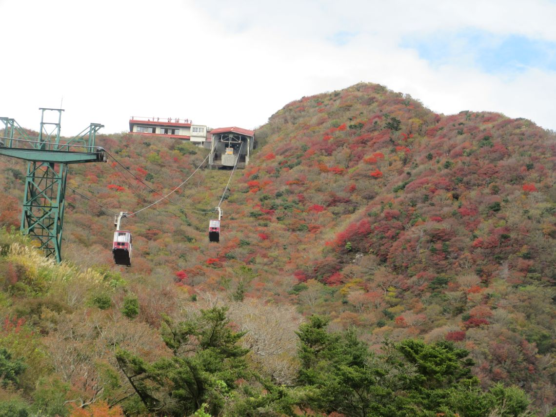 雲仙仁田峠の紅葉。