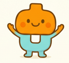 様々な表情の凸凹さん。