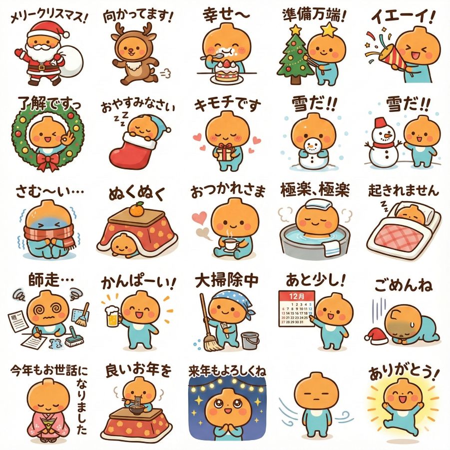 凸凹さんと過ごす12月